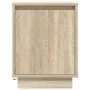 Mesillas de noche con luces LED 2 uds roble sonoma 38x34x50 cm by , Nightstands - Ref: Foro24-861270, Price: 84,12 €, Discoun...