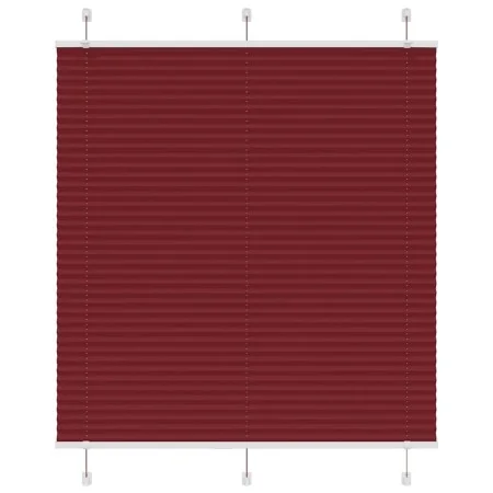 Estor Plisado rojo burdeos 115x100 cm Tela Ancho 114,4 cm by , Blinds and blinds - Ref: Foro24-4015231, Price: 23,24 €, Disco...