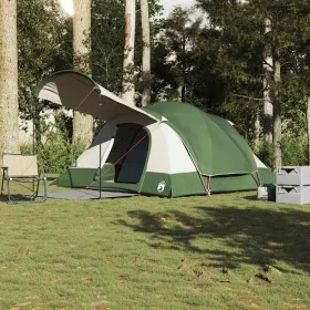 Tienda de campaña familiar túnel 8 personas impermeable verde by , tents - Ref: Foro24-4009549, Price: 219,53 €, Discount: %