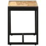 Banco 60x35x45 cm madera maciza de mango rugoso by , Benches for halls and storage - Ref: Foro24-4015977, Price: 77,60 €, Dis...