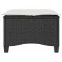 Taburetes de jardín con cojines 2 uds negro 55x55x36 cm von , Hocker für den Außenbereich - Ref: Foro24-4108246, Preis: 123,2...