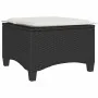 Taburetes de jardín con cojines 2 uds negro 55x55x36 cm von , Hocker für den Außenbereich - Ref: Foro24-4108246, Preis: 123,2...