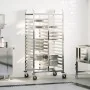 Carro con bandejas y 32 contenedores GN 75x55x162,5 cm by , Kitchen and dining carts - Ref: Foro24-4108072, Price: 215,20 €, ...