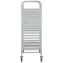Carro con bandejas y 32 contenedores GN 75x55x162,5 cm by , Kitchen and dining carts - Ref: Foro24-4108072, Price: 215,20 €, ...