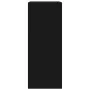 Estantería de 2 niveles madera contrachapada negro 60x30x76,5cm by , Bookcases and shelves - Ref: Foro24-800964, Price: 46,10...