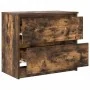 Mueble de TV madera de ingeniería roble ahumado 60x35x54 cm | Tu tienda online para hogar, jardín y más Foro24.es