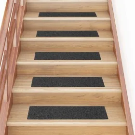 Alfombrillas escaleras autoadhesivas 30uds antracita 76x20 cm by , Stair mats - Ref: Foro24-3365729, Price: 64,51 €, Discount: %
