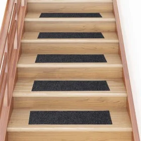 Alfombrillas escaleras autoadhesivas 30uds gris 76x20 cm von , Treppenmatten - Ref: Foro24-3365722, Preis: 52,18 €, Rabatt: %