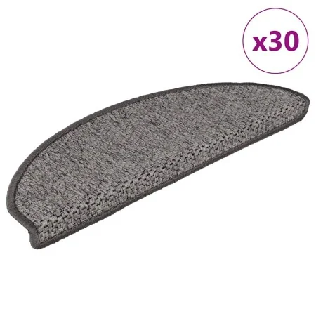 Alfombra autoadhesiva escalera sisal 30 uds marrón beige de , Alfombrillas para escalones - Ref: Foro24-3365872, Precio: 158,...