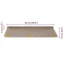 Alfombra autoadhesiva escalera sisal 30 uds 65x21x4 cm arena by , Stair mats - Ref: Foro24-3365891, Price: 195,20 €, Discount: %