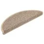 Alfombra autoadhesiva escalera sisal 30 uds beige oscuro by , Stair mats - Ref: Foro24-3365866, Price: 134,09 €, Discount: %