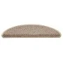 Alfombra autoadhesiva escalera sisal 30 uds beige oscuro by , Stair mats - Ref: Foro24-3365866, Price: 134,09 €, Discount: %