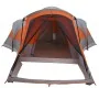 Tienda de campaña familiar túnel 8 personas impermeable naranja by , tents - Ref: Foro24-4009554, Price: 255,90 €, Discount: %