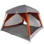 Tienda de campaña familiar 6 personas impermeable gris naranja by , tents - Ref: Foro24-4009568, Price: 190,99 €, Discount: %