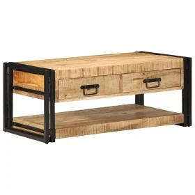Mesa de centro 90x50x38 cm de madera maciza de mango by , Coffee table - Ref: Foro24-4016685, Price: 208,04 €, Discount: %