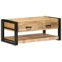 Mesa de centro 90x50x38 cm de madera maciza de mango by , Coffee table - Ref: Foro24-4016685, Price: 208,04 €, Discount: %