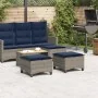 Taburetes de jardín con cojines 2 uds gris 55x55x36 cm von , Hocker für den Außenbereich - Ref: Foro24-4108252, Preis: 126,70...