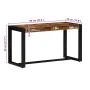 Banco Multicolor 80x35x45 cm Madera Maciza Reciclada by , Benches for halls and storage - Ref: Foro24-4015980, Price: 85,11 €...