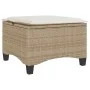 Taburetes de jardín con cojines 2 uds beige 55x55x36 cm von , Hocker für den Außenbereich - Ref: Foro24-4108250, Preis: 127,2...