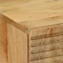 Aparador marrón 60x33x75 cm madera maciza mango by , CD and DVD storage - Ref: Foro24-4017746, Price: 135,07 €, Discount: %