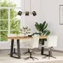 Sillas de comedor 4 unidades terciopelo crema by , dining chairs - Ref: Foro24-3315646, Price: 223,10 €, Discount: %