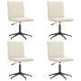 Sillas de comedor 4 unidades terciopelo crema by , dining chairs - Ref: Foro24-3315646, Price: 223,10 €, Discount: %