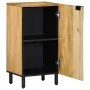 Aparador marrón 40x33x75 cm madera maciza mango by , CD and DVD storage - Ref: Foro24-4017744, Price: 102,57 €, Discount: %