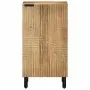 Aparador marrón 40x33x75 cm madera maciza mango by , CD and DVD storage - Ref: Foro24-4017744, Price: 102,57 €, Discount: %