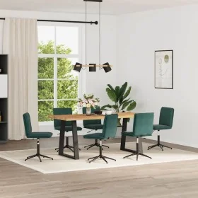 Sillas de comedor 6 unidades terciopelo verde oscuro von , Essstühle - Ref: Foro24-3315699, Preis: 331,77 €, Rabatt: %