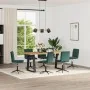 Sillas de comedor 6 unidades terciopelo verde oscuro by , dining chairs - Ref: Foro24-3315699, Price: 334,26 €, Discount: %