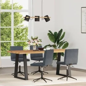 Sillas de comedor 4 unidades terciopelo gris oscuro von , Essstühle - Ref: Foro24-3315638, Preis: 223,10 €, Rabatt: %