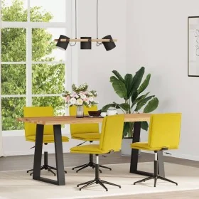 Sillas de comedor 4 unidades terciopelo amarillo by , dining chairs - Ref: Foro24-3315644, Price: 221,19 €, Discount: %