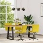Sillas de comedor 4 unidades terciopelo amarillo by , dining chairs - Ref: Foro24-3315644, Price: 222,77 €, Discount: %