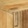 Aparador alto madera maciza de mango marrón 60x33x100 cm by , CD and DVD storage - Ref: Foro24-4017750, Price: 255,99 €, Disc...