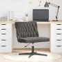 Silla de oficina giratoria imitación lana rizada gris oscuro by , Chairs - Ref: Foro24-4105398, Price: 91,89 €, Discount: %