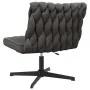 Silla de oficina giratoria imitación lana rizada gris oscuro by , Chairs - Ref: Foro24-4105398, Price: 91,89 €, Discount: %