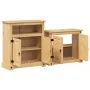 Juego de muebles de baño Corona 2 pzas madera maciza pino by , Bathroom furniture - Ref: Foro24-3334637, Price: 198,89 €, Dis...