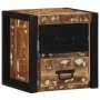 Mesilla de noche multicolor 40x35x40 cm madera maciza reciclada von , Nachttische - Ref: Foro24-4015954, Preis: 88,68 €, Raba...