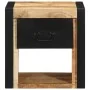 Mesita de noche madera maciza de mango 40x35x40 cm by , Nightstands - Ref: Foro24-4015949, Price: 84,28 €, Discount: %