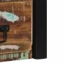 Mesilla de noche multicolor 40x35x40 cm madera maciza reciclada | Tu tienda online para hogar, jardín y más Foro24.es