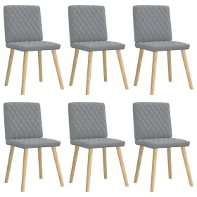 Sillas de comedor 6 unidades de tela gris claro von , Essstühle - Ref: Foro24-3315491, Preis: 297,77 €, Rabatt: %