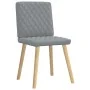 Sillas de comedor 6 unidades de tela gris claro by , dining chairs - Ref: Foro24-3315491, Price: 299,83 €, Discount: %