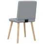 Sillas de comedor 6 unidades de tela gris claro by , dining chairs - Ref: Foro24-3315491, Price: 299,83 €, Discount: %