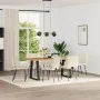 Sillas de comedor 6 unidades de terciopelo crema by , dining chairs - Ref: Foro24-3315535, Price: 247,80 €, Discount: %