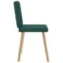 Sillas de comedor 6 unidades tela verde oscuro by , dining chairs - Ref: Foro24-3315549, Price: 296,00 €, Discount: %