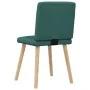 Sillas de comedor 6 unidades tela verde oscuro by , dining chairs - Ref: Foro24-3315549, Price: 296,00 €, Discount: %