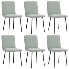 Sillas de comedor giratorias 6 uds terciopelo gris claro by , dining chairs - Ref: Foro24-3315556, Price: 246,46 €, Discount: %