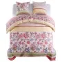 Set funda de edredón estampado floral y rayas 200x220/80x80 cm by , Duvet covers - Ref: Foro24-133441, Price: 35,51 €, Discou...