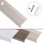 Perfiles de peldaños forma de L 5 uds aluminio champán 90 cm by , Stairs - Ref: Foro24-146746, Price: 24,05 €, Discount: %