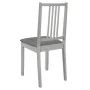 Sillas de comedor con cojines de madera maciza gris 2 unidades by , dining chairs - Ref: Foro24-247638, Price: 121,73 €, Disc...